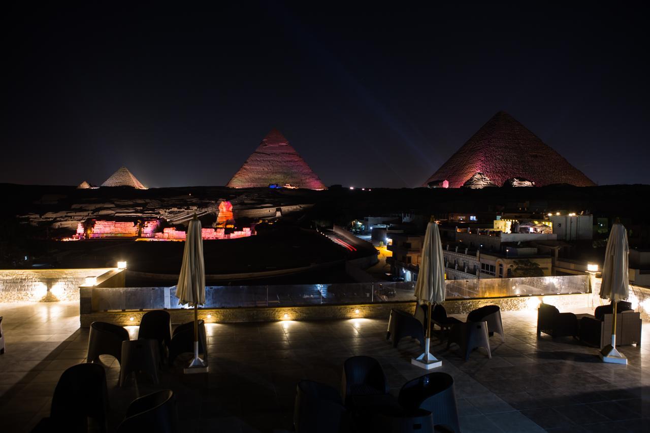 Hayat Pyramids View Hotel Kairó Kültér fotó