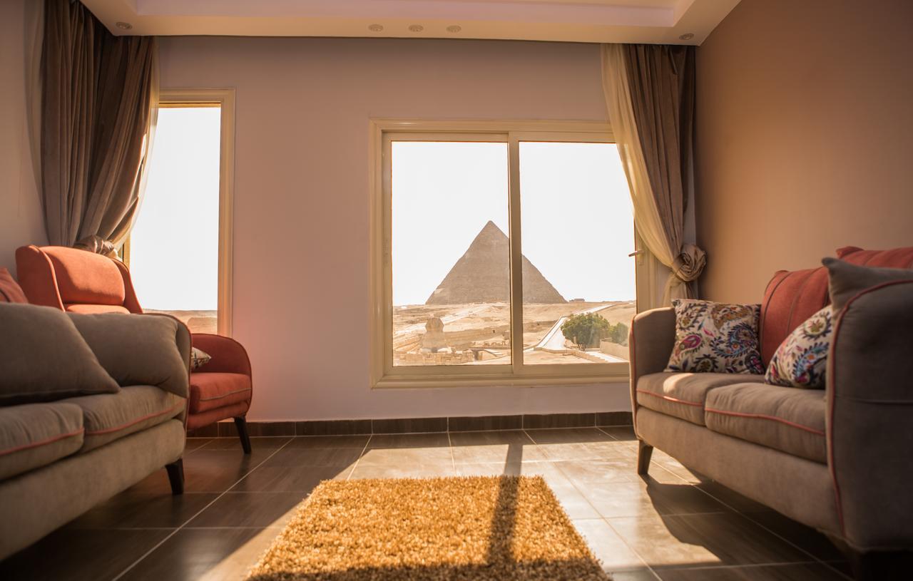 Hayat Pyramids View Hotel Kairó Kültér fotó