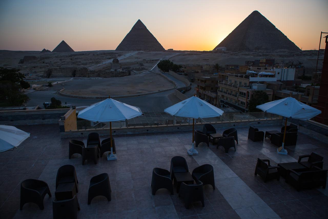 Hayat Pyramids View Hotel Kairó Kültér fotó